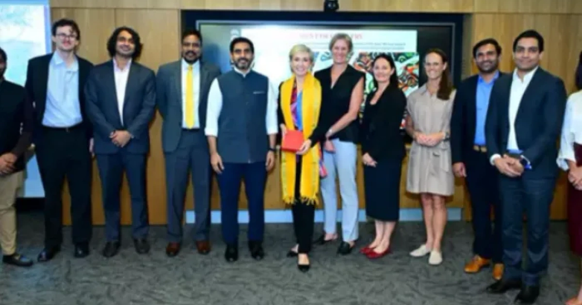 work with universities in ap minister nara lokesh on australia tour